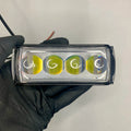 4-Lens LED Light – Universal for Car & Bike